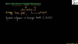 Basic Operations of Digital Electronics