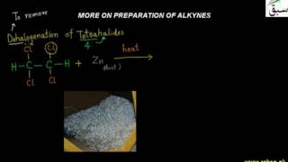 More Preparation of Alkynes