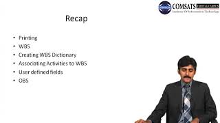 Project Management Software Applications PRM705 LECTURE 29