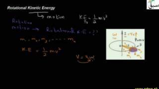 Rotational Kinetic Energy