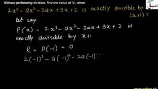 Problem 1: Remainder Theorem