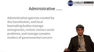 Constitutional and Administrative Law in Urdu Hindi MPA402 LECTURE 22