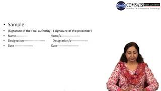 Business Communication HUM400 LECTURE 24