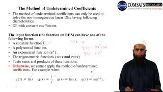 Differential Equation in Hindi Urdu MTH242 LECTURE 11