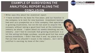 Report Writing in Hindi Urdu HUM102 LECTURE 13