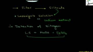 More on Detection of Elements in Organic Compounds