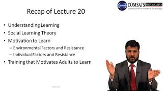 Advance in Human Resources MGT712 LECTURE 21