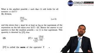 Functional Analysis in Hindi Urdu  MTH327 LECTURE 12