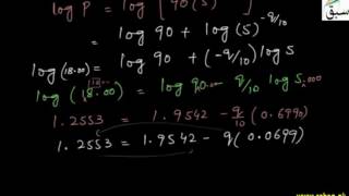 Problem 1: Applications of Logarithm Laws in Calculations