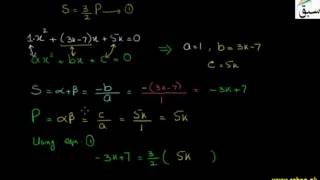Problem 1: Finding Sum of Roots from Their Product