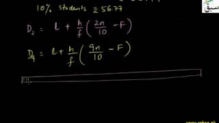 More on Deciles and Percentiles from Grouped Data