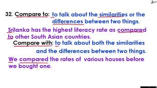 Word Pairs (5)- [meanings & Sentences] Part 7