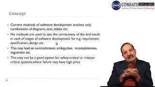 Formal Methods in Software Engineering CSE304 LECTURE 15