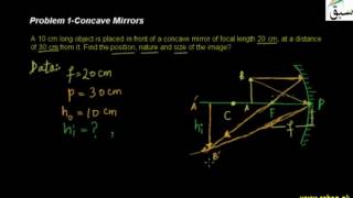Problem 1-Concave Mirrors