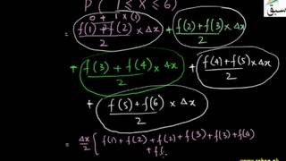 More on Finding Area Under the Curve with Trapezoidal Rule