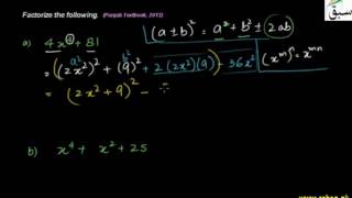 Problem 1: Factoring Product of Two Quadratic Polynomials