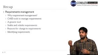 Requirements Engineering in Hindi Urdu CSC305 LECTURE 25