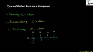 Types of Carbon Atoms in a Compound