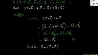 Problem-Vector Addition is Associative
