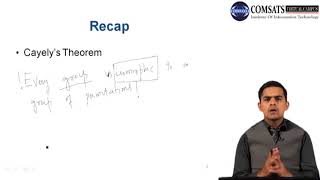 Algebra in Hindi Urdu MTH376 LECTURE 29