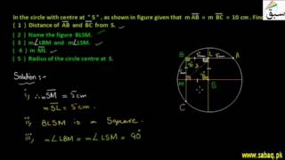 Problem 2: Congruent Chords Equidistance from Circle-4