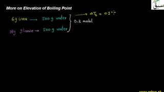 More on Elevation of Boiling Point
