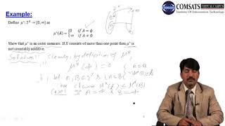 Introduction to Measure and Theory in Hindi Urdu MTH426 LECTURE 20