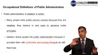 Public Administration in Pakistan  MPA401 LECTURE 03