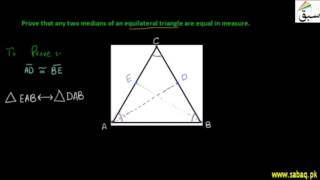 Problem 1: Sides Facing Equal Angles are Equal in Triangle-2