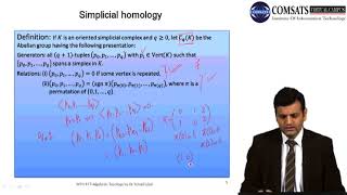Algebraic Topology Urdu Hindi  MTH477 LECTURE 13
