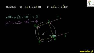 Problem 2: Central angle theorem