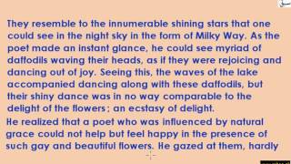 Paraphrasing the Stanzas of a Poem (editing/writing)
