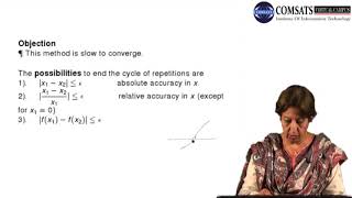 Numerical Computation in Hindi Urdu MTH375 LECTURE 07