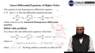 Differential Equation in Hindi Urdu MTH242 LECTURE 08