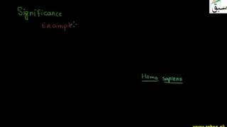 Binomial Nomenclature