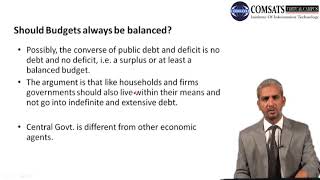 Components of Public Finance MPA405 LECTURE 29