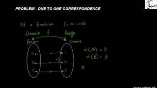 Problem-One to One Correspondence