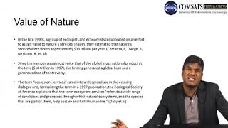 Natural Resource Planning and Management MPA514 LECTURE 18