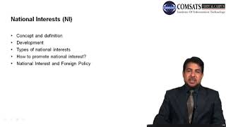 International Relations in Hindi Urdu HUM221 LECTURE 09