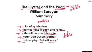 The Oyster and the Pearl Summary and Analysis Part 1