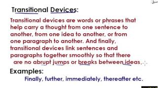 Transitional Devices Part 1