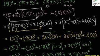 Cube of Sum of Two Terms