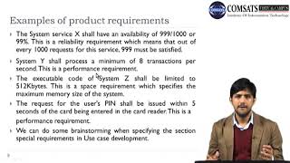 Requirements Engineering in Hindi Urdu CSC305 LECTURE 21