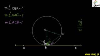 Problem 1: Converse of Tangent to Circle-2