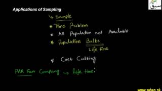 Applications of Sampling