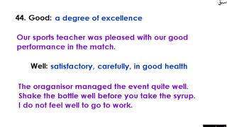 Word Pairs (5)- [meanings & Sentences] Part 9