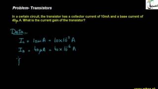 Problem- Transistors