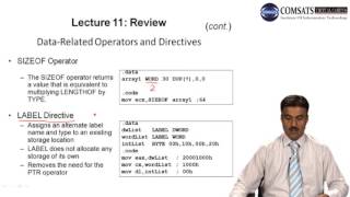 Assembly Language LECTURE in Urdu | Hindi 12