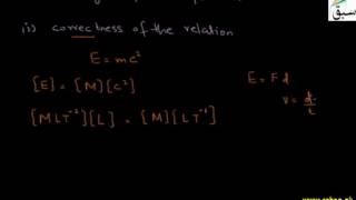 More on Dimensions of Physical Quantities