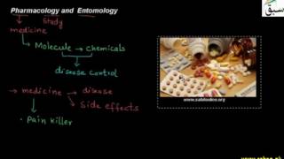 Entomology, Pharmacology